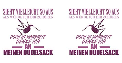 Samunshi® Dudelsack Tasse mit Spruch Geschenk für Musiker Tasse Dudelsack Becher Kaffeebecher Lustige Tassen zum Geburtstag Teetasse rosa… – Ansicht 2