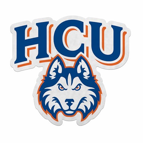 Rico Industries NCAA Houston Christian Huskies Shape Cut Pennant - Home and Living Room Décor - Soft Felt EZ to Hang