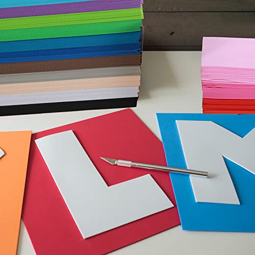 200 Sheets Colorful Eva Foam Sheets Crafts Rainbow Colorful Foam Sheets Assorted Colors Foam Paper For Projects Art Signs Cards Scrapbooking Preschoolers Classroom Diy Handcraft (5.5 X 8.5 Inch) #TOP4