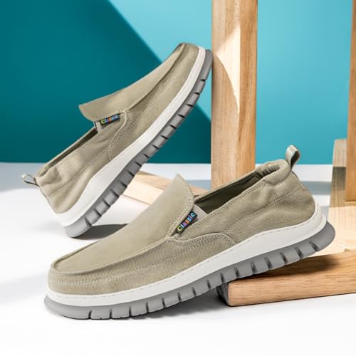 Men's Casual Slip - On Loafers: Lightweight, Comfortable. Suited for Home, Leisure Travel, and Driving.3