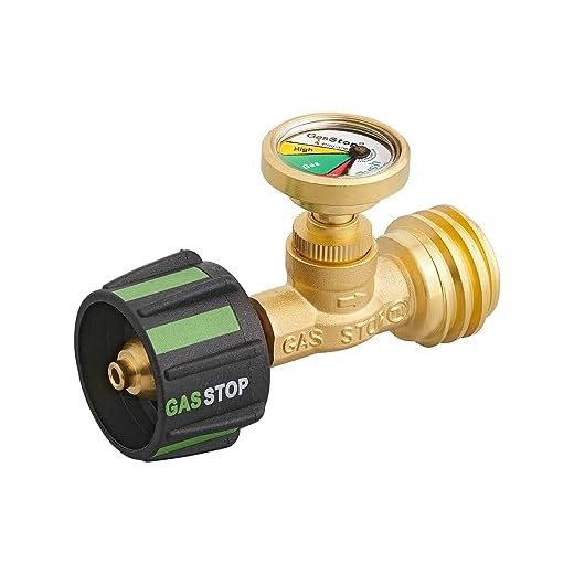 GasStop Propane Tank Safety Gauge & Shut-Off