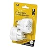 AA 1 paar UK-EU 13 ampère stekkeradapters – onmisbare reisaccessoires voor Europa