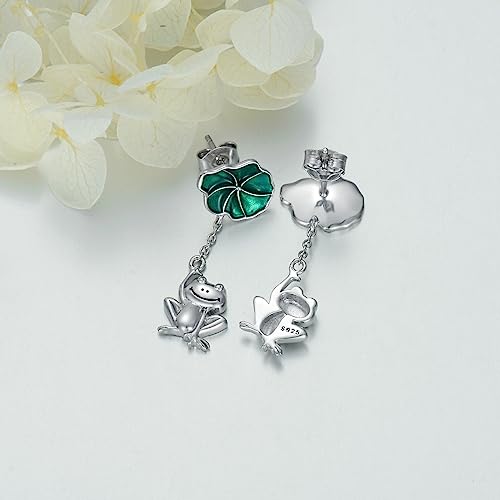 Christmas Dangle Earrings 925 Sterling Silver Holiday Xmas Jewelry Gifts for Women Daughters4