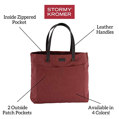 Stormy Kromer Dockside Tote, Heavy Duty Shoulder Bag 20" L x 5" W x 15" H2