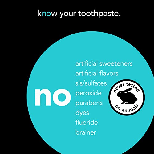 Hello Activated Charcoal Teeth Whitening Eco Friendly Travel Toothpaste Tablets, Fresh Mint And Coconut Oil, Fluoride Free, Vegan, Sls Free, Gluten Free And Tsa Compliant, 60 Tablets (Pack Of 2) #TOP4