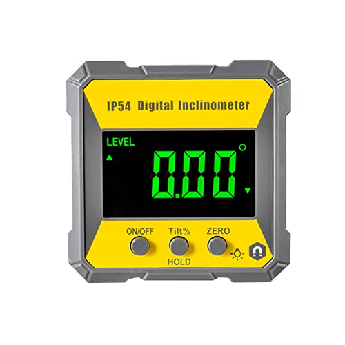 Buscador de ángulos digital LCD 4x90° precisión 0.2° miniatura 1