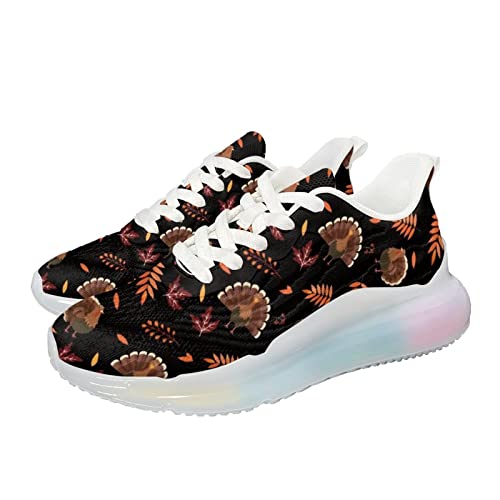 Yzaoxia Sneakers for Women Lightweight Running Sports Shoes Walking Shoes Rainbow Shoes Size 6-112