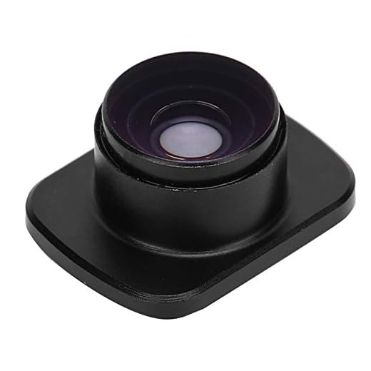 Joyance Obiettivo fisheye magnetico in lega di alluminio, lente in vetro ottico per fotocamera portatile OSMO Pocket 2, mini obiettivo Fish Eye, design compatto, imaging