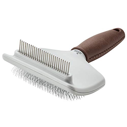 HUNTER SPA Kombibürste Zupfen und Kämmen, für Hunde, 21,0 x 12,0 cm, L