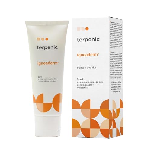 Terpenic Labs Crema De Manos Y Pies Igneaderm - Crema De Manos Reparadora, Crema Para Manos Secas Y Agrietadas, Hidratante Pies, Crema Manos Secas, Pies Resequedad, Crema De Activos 100% Puros Y Natur