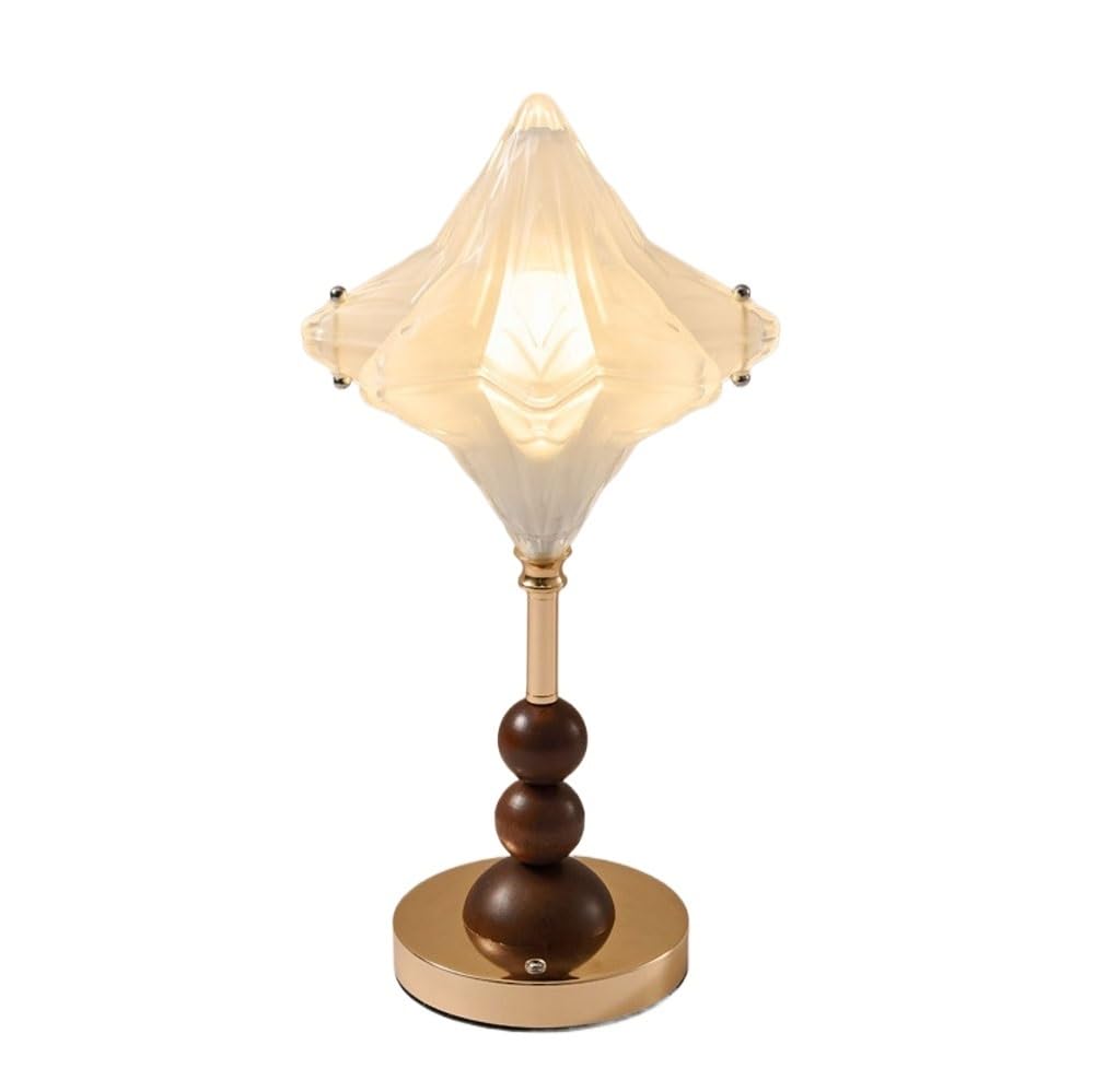 zhangrui1888 Bedside Lamp Living Room Star Shaped Table Lamp Glass Atmosphere Bedside Bedroom Master Bedroom Lamps