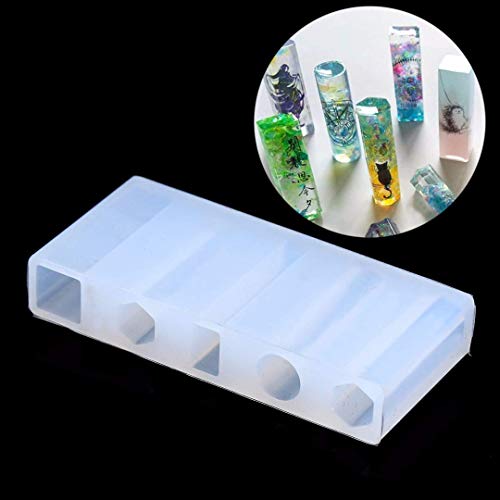 Mayitr 1 Set Silicone Stampo Resina para Gioielli