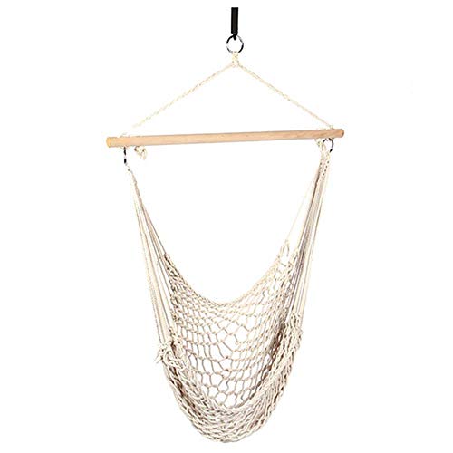 Chaise hamac en maille coton pour soulager le dos et se détendre