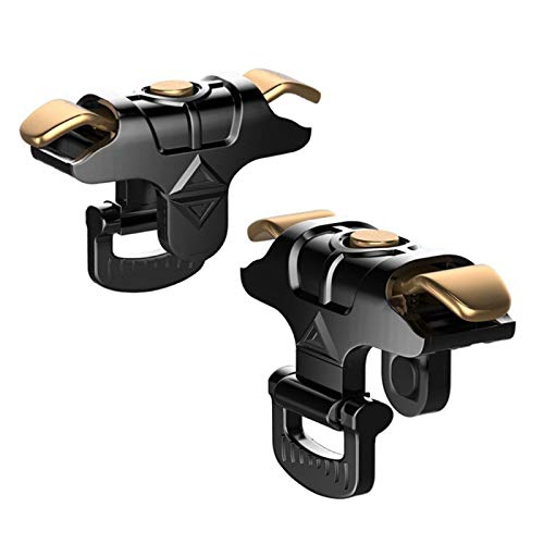 Wzxksoac -1 les Boutons de Mobile en MéTal MéCanique Manette de Mobile une Quatre Doigts