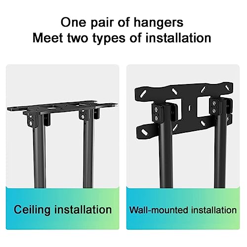 Support de plafond réglable pour TV 40-85 pouces et VESA 600x400 - 6