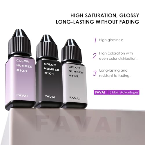Esmalte Gel Airbrush 6 Unidades Blanco 90ML Sin HEMA miniatura 3
