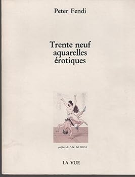 Paperback Trente neuf aquarelles erotique. [French] Book