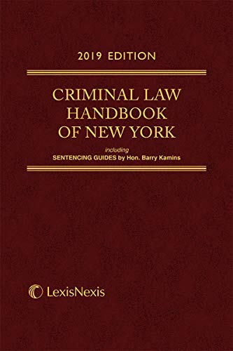Criminal Law Handbook of the State of New York,... 1522168966 Book Cover