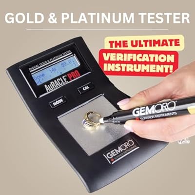 GemOro AuRACLE PRO Gold Tester | Accurate Compact Romania | Ubuy