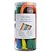 Produktbild Nylon Kabelbinder-Set, Mehrzweck-Kabelbinder, selbstschließend, 650 Stück (Kombi-Pack)  Mehrfarbig, verschiedene Längen 10,2 cm, 15,2 cm, 20,3 cm, 27,9 cm (45 kg Stärke)