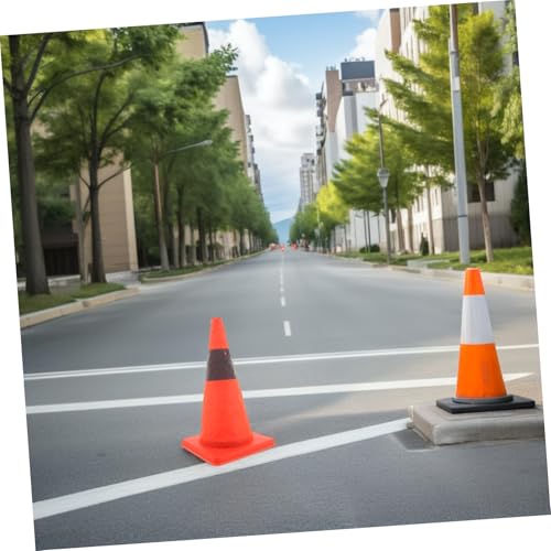 Cône de signalisation réfléchissant pliable pour éviter les dangers sur chantier - 7