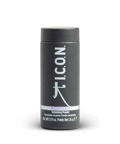 K I.C.O.N. - Texturizador en polvo, polvo para el cabello y producto espesante, voluminizador de cabello fino, producto de cuero cabelludo graso,