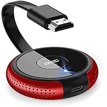 AIMIBO Wireless HDMI Transmitter TX Red - 1 Receiver to 8 Transmitter, Best for Meeting Room