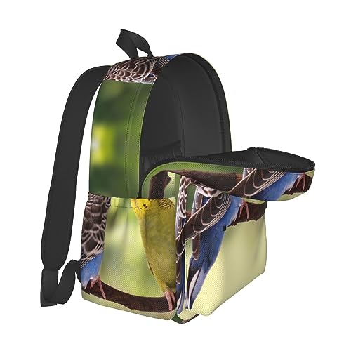 Sac à dos perruches bleu et vert cabine pour éviter la soute - 5
