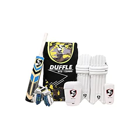 SG Eco Combo Cricket Kit with Duffle Bag Cover