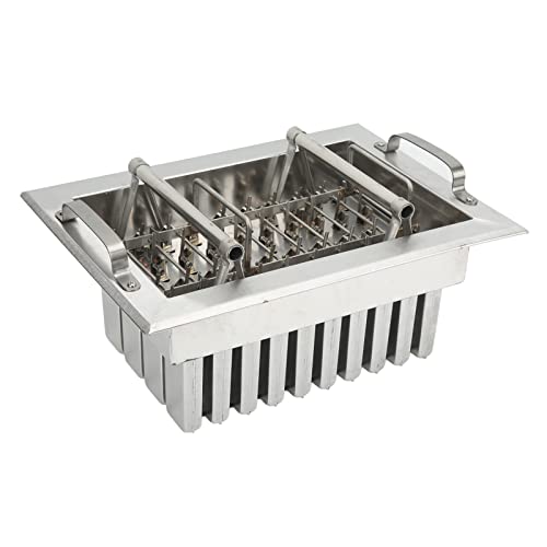 40Pcs Stainless Steel Popsicle , DIY Large Capacity Popsicle Machine Commercial Ice Ice Cream Maker, Lolly Popsicle Frozen Ice Cream Popsicle Maker for Home