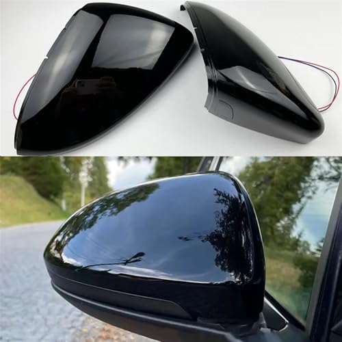 Boîtier rétroviseur de voiture brisé résolu avec coque Golf 7 laquée - 2