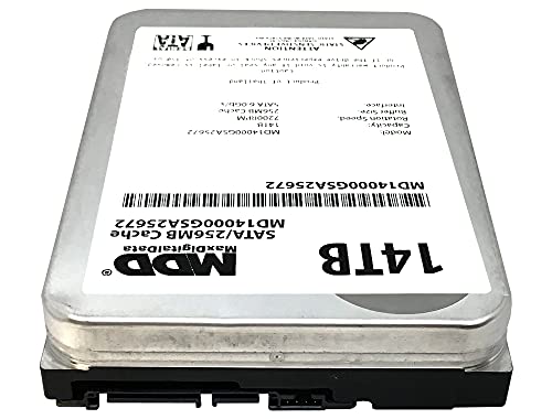 Image of MaxDigitalData 14TB 7200RPM SATA 6Gb /s 256MB Cache 3.5inch Internal Desktop Hard Drive (Renewed)