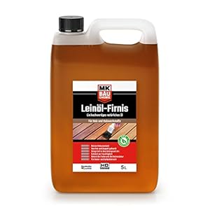 MK Bauchemie Leinöl-Firnis Holzöl 5L