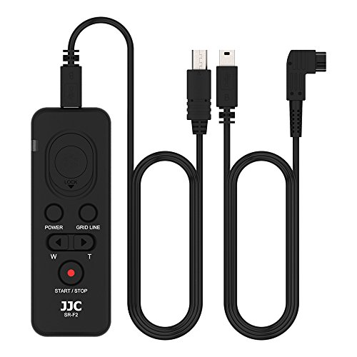 JJC Camera Shutter Video Remote Control for Sony ZV-1 A1 A7III A7RIV A7RIII A7SIII A7RII A7SII A7II A7R A7S A7 A9 A9II A6600 A6500 A6400 A6300 A6100 A6000 RX10 RX100 VII VI VA V IV Replac Sony RM-VPR1