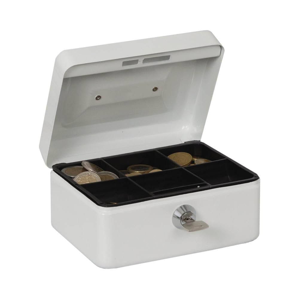 Caisse à monnaie Filex CB Cash Box 1 (Blanc) (lot de 3)