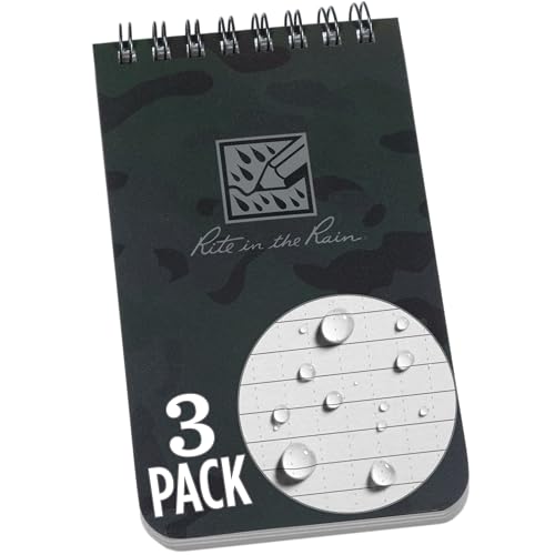 Cahier à spirale supérieur imperméable Rite in the Rain 3x5