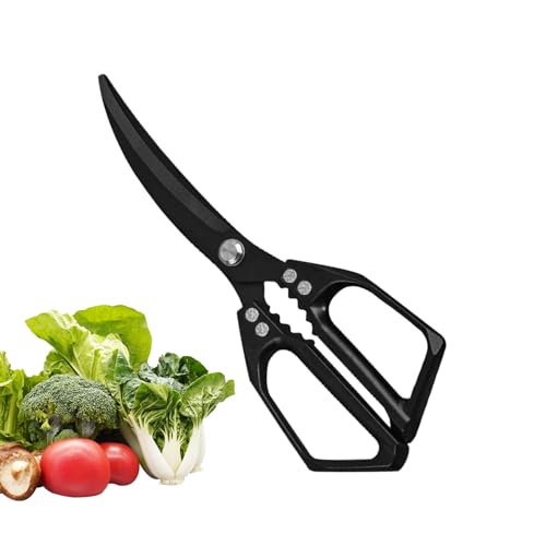 Tijeras Para Aves De Corral, Tijeras Alimentarias De Acero Inoxidable, Resistentes Multiusos Para Cortar Pollo Pescado Verduras Y Preparación De Mariscos En Restaurantes Y Hogar