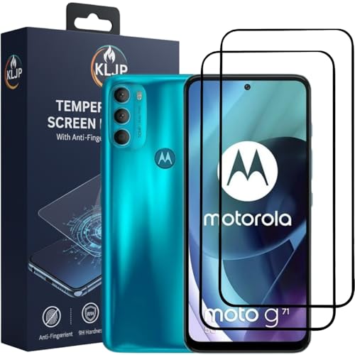 Image of Military-Grade Gorilla Tempered Glass For Motorola G62 / Moto G32 / G73 / G53 / G31 / G41 / G71 5G / G42 / G14 With Installation Kit | Edge to Edge Coverage | Black (Pack Of 2)