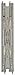 Rokuhan Z Gauge R082 Electric Double-Track Both Over Point Gray