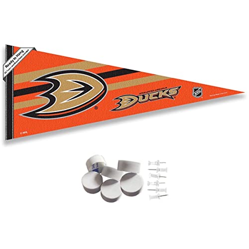 Drapeaux Anaheim Canards de décoration intérieure fixations murales pack