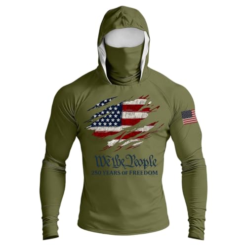 Sudadera con capucha para hombre mayor de 50 años con protección contra el sol