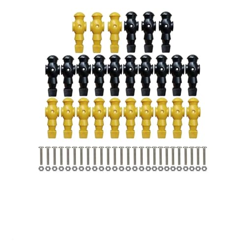 26 piezas de futbolín de mesa para hombres y jugadores, accesorios de fútbol, piezas de reparación de juguetes