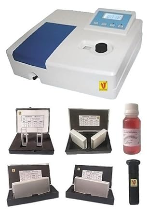 Lab Junction Spectrophotometer (Facility:10 mm to 100 mm Pathlength),Microprocessor Single Beam Visible Spectrophotometer With Software LJ-1306 as per Quality Standards