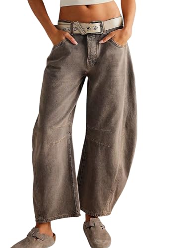 Jean boyfriend sarouel femme idéal pour un look urbain et décontracté en ville