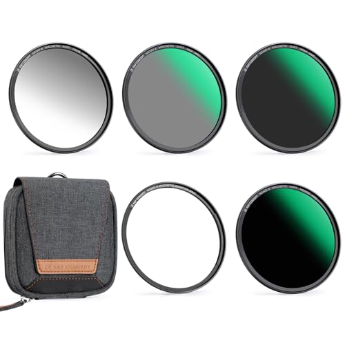 Kit filtres ND et GND magnétiques 62mm pour objectifs reflex et hybrides