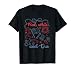 Red White and Due L&D Mother Baby Nurse Bow 4th of July T-Shirt