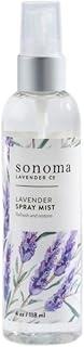 Sonoma Lavender Spray Mist, Pillow Spray for Rejuvenating Sleep, Containing Lavender Essential Oils 4oz