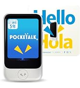Amazon.co.jp: AI翻訳機 POCKETALK(ポケトーク)S Plus(1.85倍大型画面