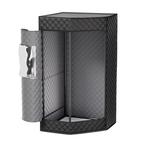 Image of Essensolife Upgraded Home Sauna Box with 1500W Steamer & Folding Chair - Multi Layered Diamond Shaped Portable Steam Sauna Tent for Detox, Relaxation & Indoor /Outdoor Spa