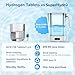 Hydrogen Water Filter Pitcher - BPA Free Rich Hydrogen Water Generator Electrolysis Jug with SPE/PEM. Removes 99% of Lead, Microplastics, PFAS & Chlorine – Advanced UltraFiltration Technology